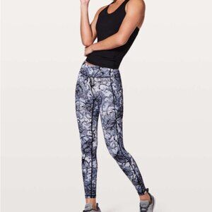 Lululemon Speed Up Tight Hanakotoba Starlight Multi Athletic